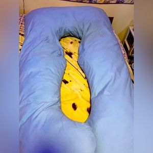 Pregnancy pillow + case